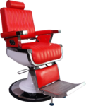 Кресло для барбершопа Томми Red на гидравлике